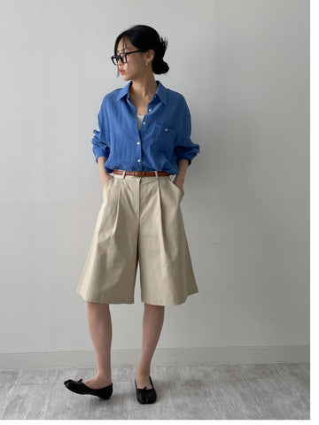 Alps Cotton Bermuda Pants